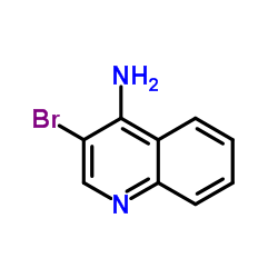 4-Amino-3-bromoquinoline structure, CAS 36825-36-2