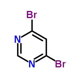 4,6-Dibromopyrimidine structure, CAS 36847-10-6