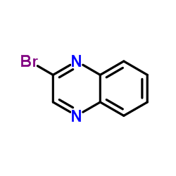2-Bromoquinoxaline structure, CAS 36856-91-4