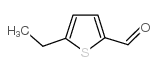 5-Ethyl-2-thiophenecarboxaldehyde structure, CAS 36880-33-8