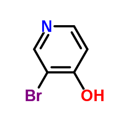 3-Bromo-4-hydroxypyridine structure, CAS 36953-41-0