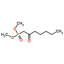 Dimethyl (2-oxoheptyl)phosphonate structure, CAS 36969-89-8