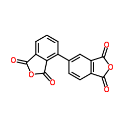 2,3,3',4'-Biphenyltetracarboxylic dianhydride structure, CAS 36978-41-3