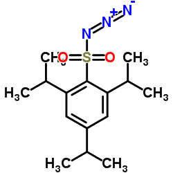 2,4,6-Triisopropylbenzene-sulfonyl azide structure, CAS 36982-84-0