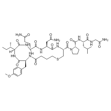 Carbetocin structure, CAS 37025-55-1