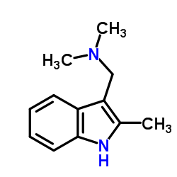 2-Methylgramine structure, CAS 37125-92-1