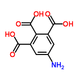 1-Aminobenzene-3,4,5-tricarboxylic acid structure, CAS 37141-01-8
