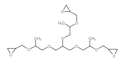 Glycerol propoxylate triglycidyl ether structure, CAS 37237-76-6