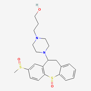 Oxyprothepin 5,8-disulfide structure, CAS 41931-98-0