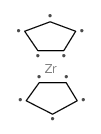 Bis(cyclopentadienyl)zirconium dihydride structure, CAS 37342-98-6