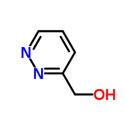 Pyridazin-3-ylmethanol structure, CAS 37444-46-5