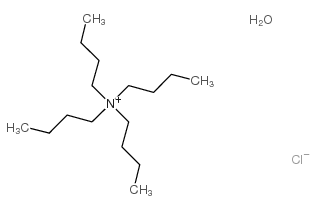 Tetrabutyl ammonium chloride hydrate structure, CAS 37451-68-6