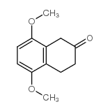 5,8-Dimethoxy-2-tetralone structure, CAS 37464-90-7