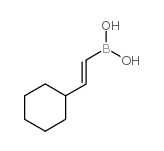 2-Cyclohexylethenylboronic acid structure, CAS 37490-33-8