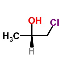 (S)-1-Chloro-2-propanol structure, CAS 37493-16-6