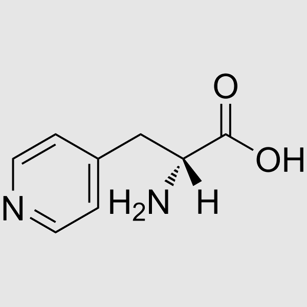 D-4-Pyridylalanine structure, CAS 37535-50-5