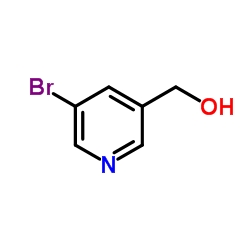 3-Bromo-5-hydroxymethylpyridine structure, CAS 37669-64-0