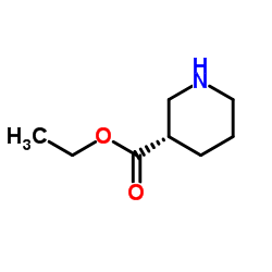 Ethyl (3S)-piperidine-3-carboxylate structure, CAS 37675-18-6