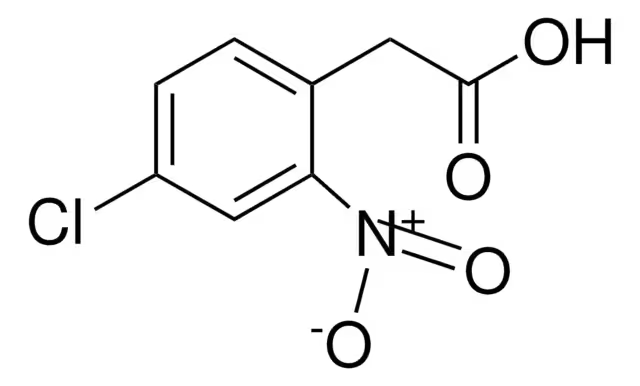 4-Chloro-2-nitrophenylacetic acid structure, CAS 37777-71-2