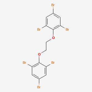 1,2-Bis(2,4,6-tribromophenoxy)ethane structure, CAS 37853-59-1