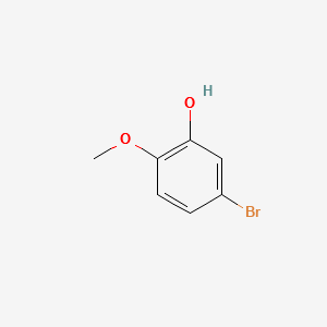 5-Bromo-2-methoxyphenol structure, CAS 37942-01-1