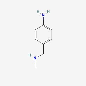 4-Amino-N-methylbenzylamine structure, CAS 38020-69-8