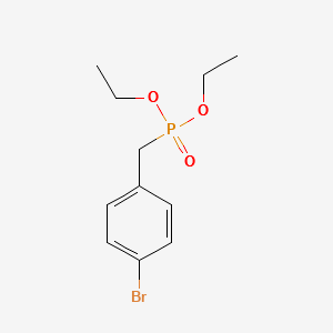 Diethy 4-bromobenzylphosphonate structure, CAS 38186-51-5
