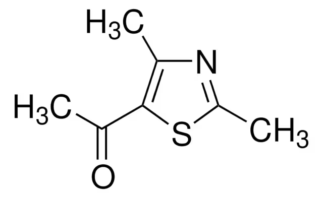 5-Acetyl-2,4-dimethylthiazole structure, CAS 38205-60-6