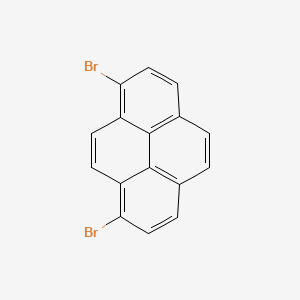 1,8-Dibromopyrene structure, CAS 38303-35-4