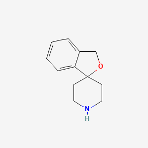 3H-Spiro[isobenzofuran-1,4'-piperidine] structure, CAS 38309-60-3