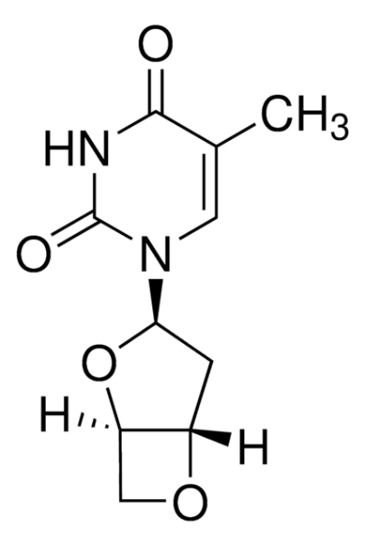 3',5'-Anhydrothymidine structure, CAS 38313-48-3