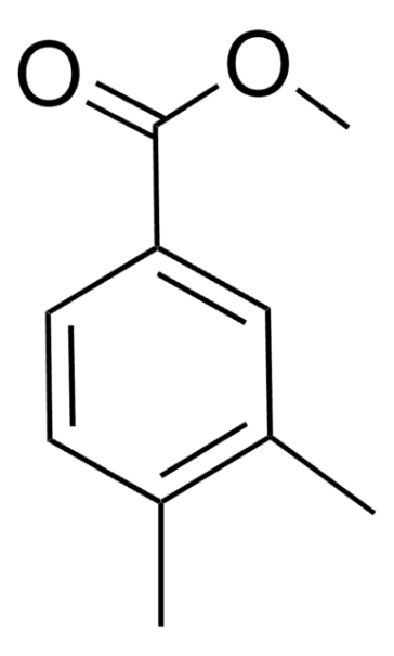 Methyl 3,4-dimethylbenzoate structure, CAS 38404-42-1