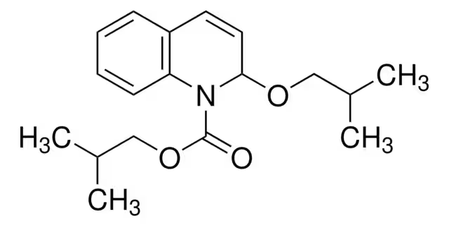 Isobutyl 1,2-dihydro-2-isobutoxy-1-quinoline-carboxylate structure, CAS 38428-14-7
