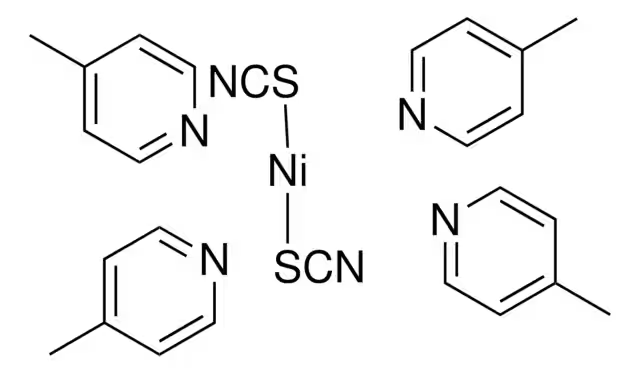 Bis(4-dimethylaminodithiobenzil)nickel structure, CAS 38465-55-3
