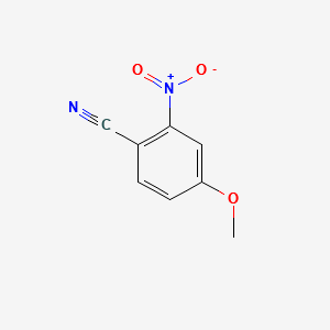 4-Methoxy-2-nitrobenzonitrile structure, CAS 38469-83-9