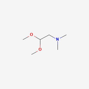 2,2-Dimethoxy-N,N-dimethylethylamine structure, CAS 38711-20-5