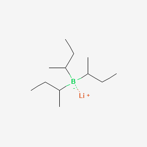 Lithium triisobutylhydroborate structure, CAS 38721-52-7