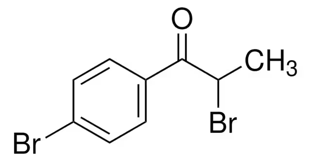 2,4'-Dibromopropiophenone structure, CAS 38786-67-3