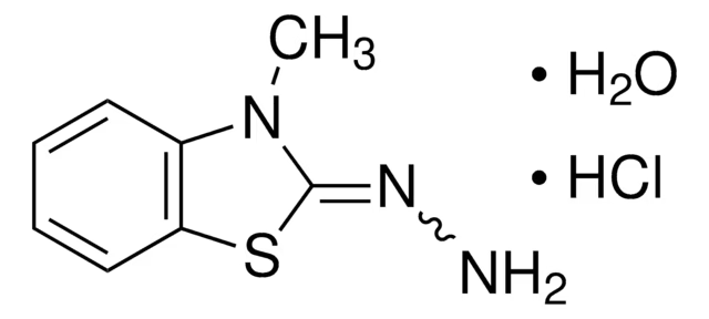 3-Methyl-2-benzothiazolinone hydrazone hydrochloride monohydrate structure, CAS 38894-11-0