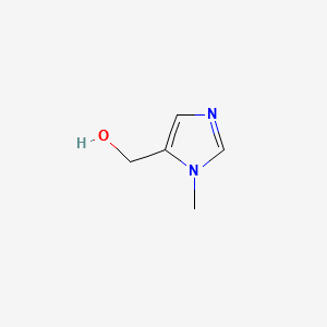 (1-Methyl-1H-imidazol-5-yl)methanol structure, CAS 38993-84-9