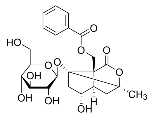 Albiflorin structure, CAS 39011-90-0