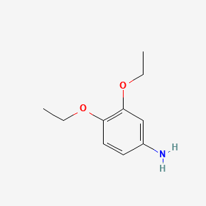 3,4-Diethoxyaniline structure, CAS 39052-12-5