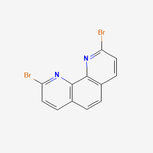 2,9-Dibromo-1,10-phenanthroline structure, CAS 39069-02-8