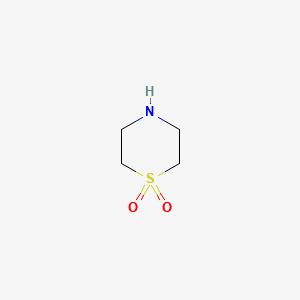 Thiomorpholine-1,1-dioxide structure, CAS 39093-93-1