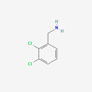 2,3-Dichlorobenzylamine structure, CAS 39226-95-4