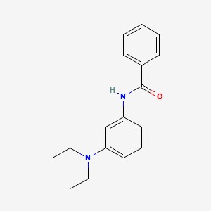 3-(N,N-Diethyl)aminobenzanilide structure, CAS 39240-08-9