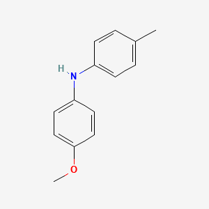 N-(4-Methoxyphenyl)-4-methylbenzenamine structure, CAS 39253-43-5