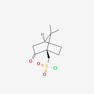 L(-)-10-Camphorsulfonyl chloride structure, CAS 39262-22-1