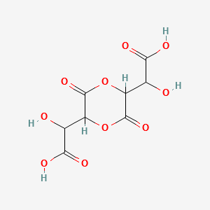 Metatartaric acid structure, CAS 39469-81-3