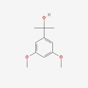 2-(3,5-Dimethoxyphenyl)propan-2-ol structure, CAS 39507-96-5